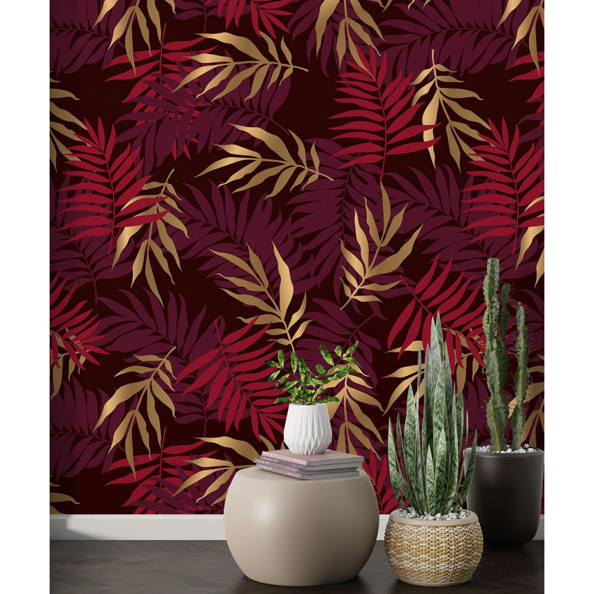 Papier peint motif XL - Motif botanique
