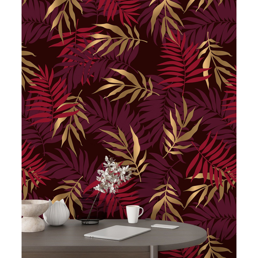 Papier peint motif XL - Motif botanique