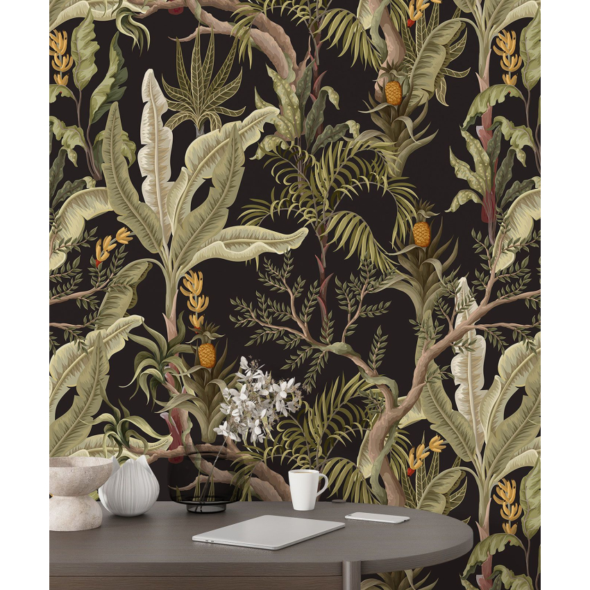Papier peint motif XL - Motif botanique