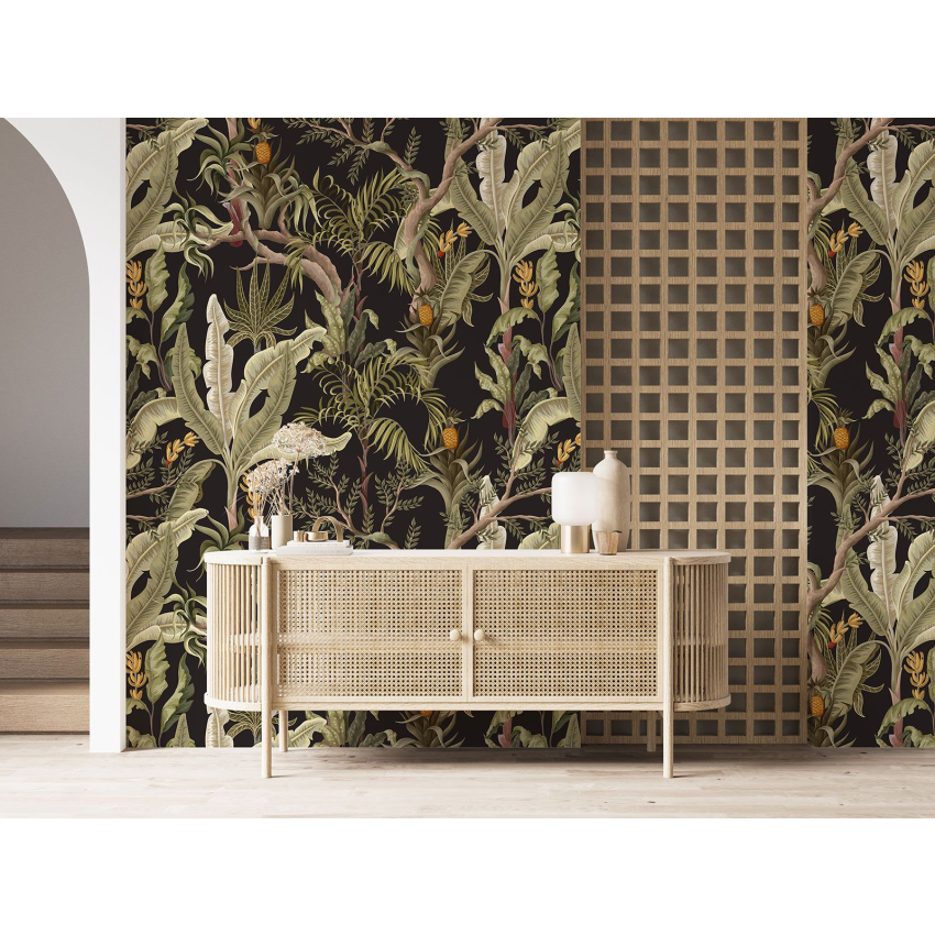 Papier peint motif XL - Motif botanique