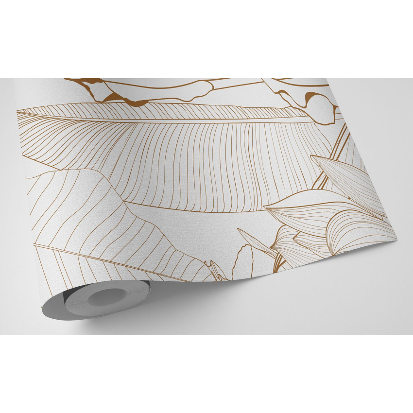 Papier peint motif XL - Motif botanique