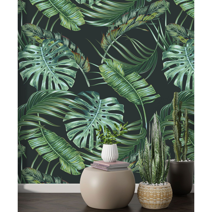 Papier peint motif XL - Motif botanique
