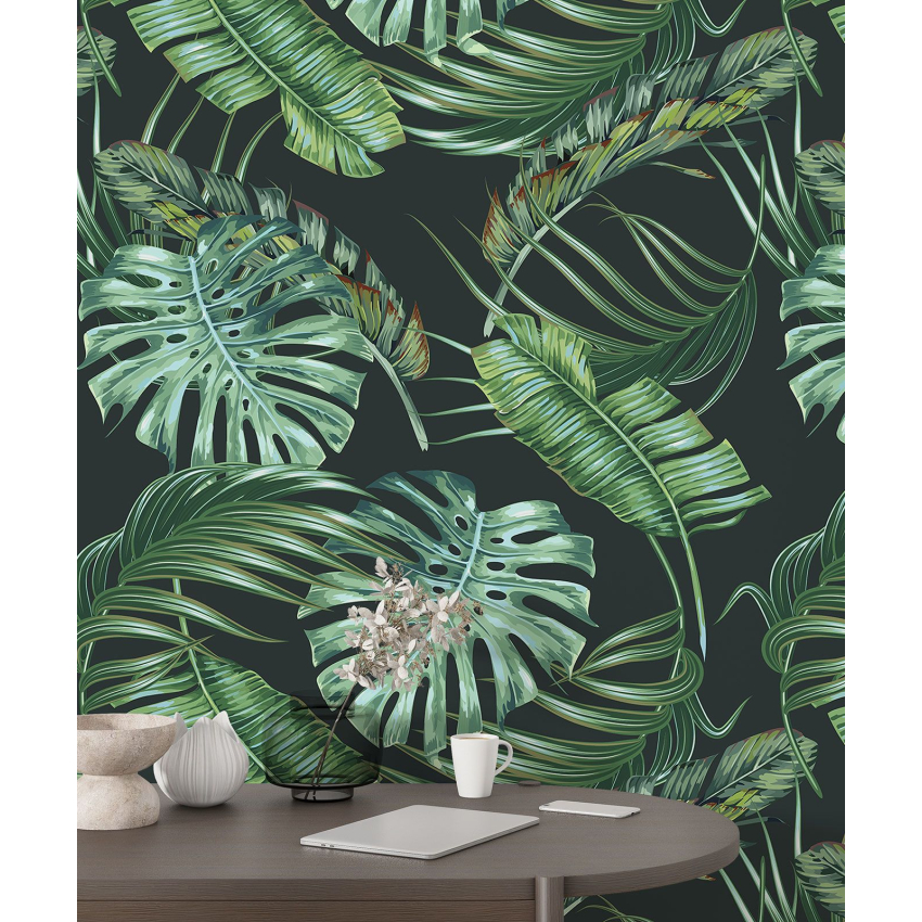 Papier peint motif XL - Motif botanique
