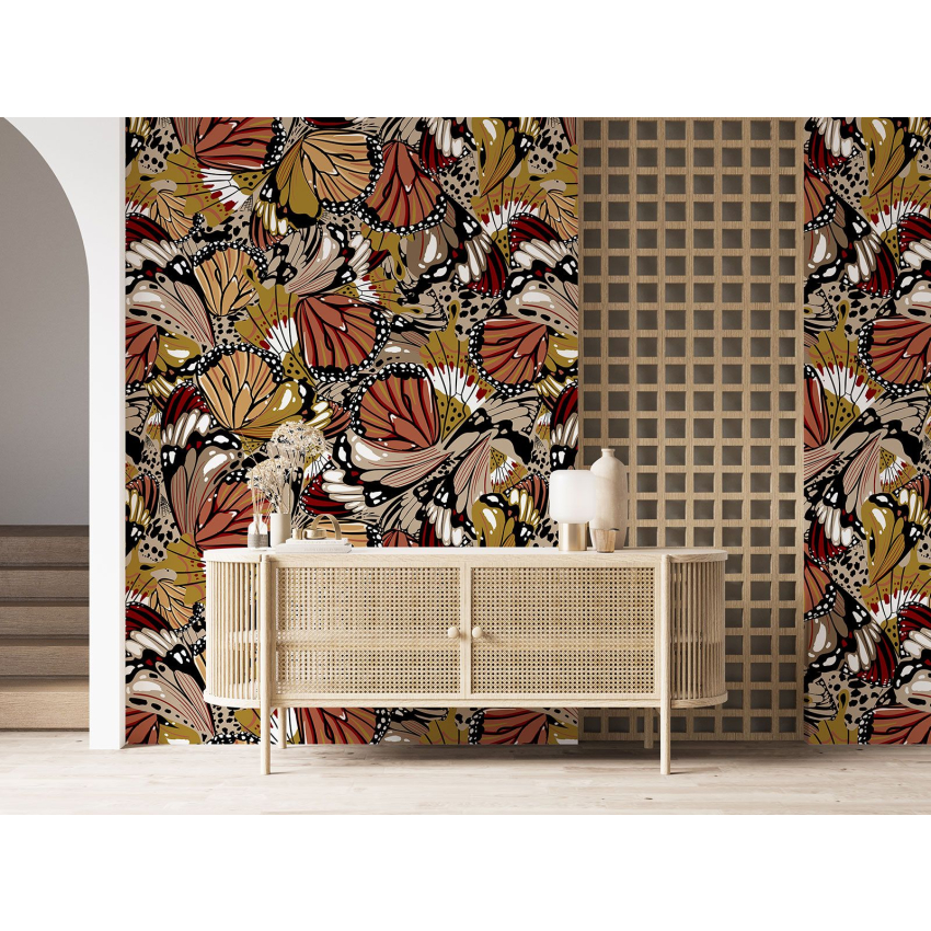 Papier peint motif XL - Motif botanique