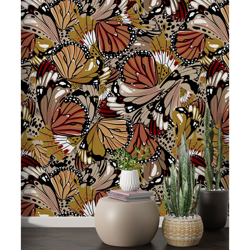 Papier peint motif XL - Motif botanique