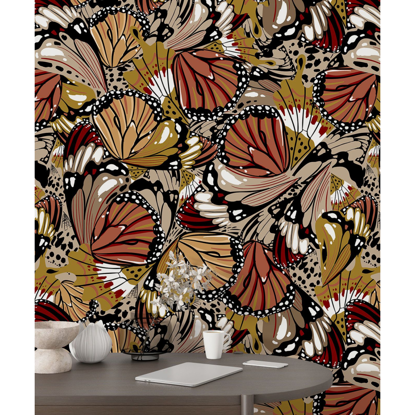 Papier peint motif XL - Motif botanique