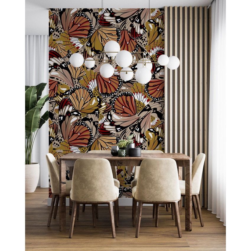 Papier peint motif XL - Motif botanique