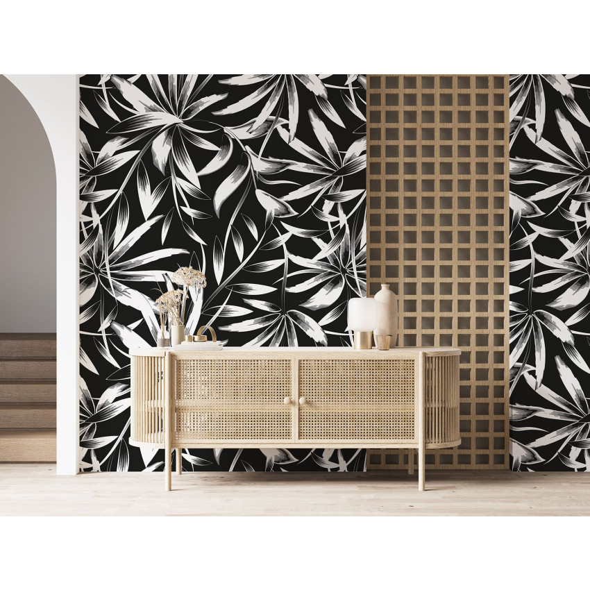 Papier peint motif XL - Motif botanique