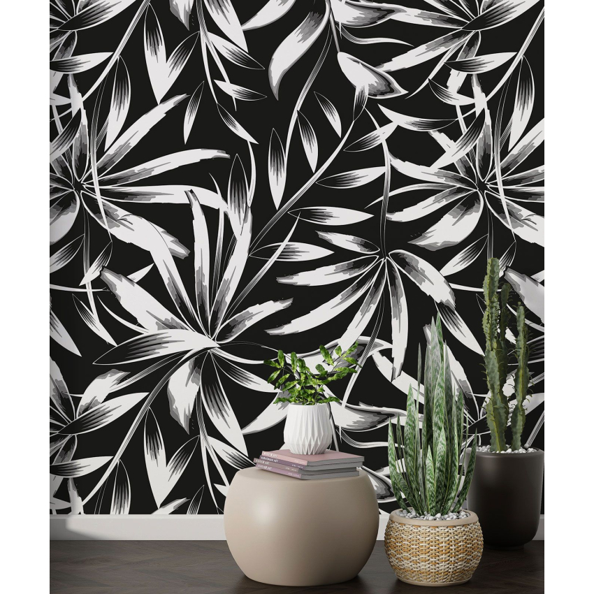 Papier peint motif XL - Motif botanique