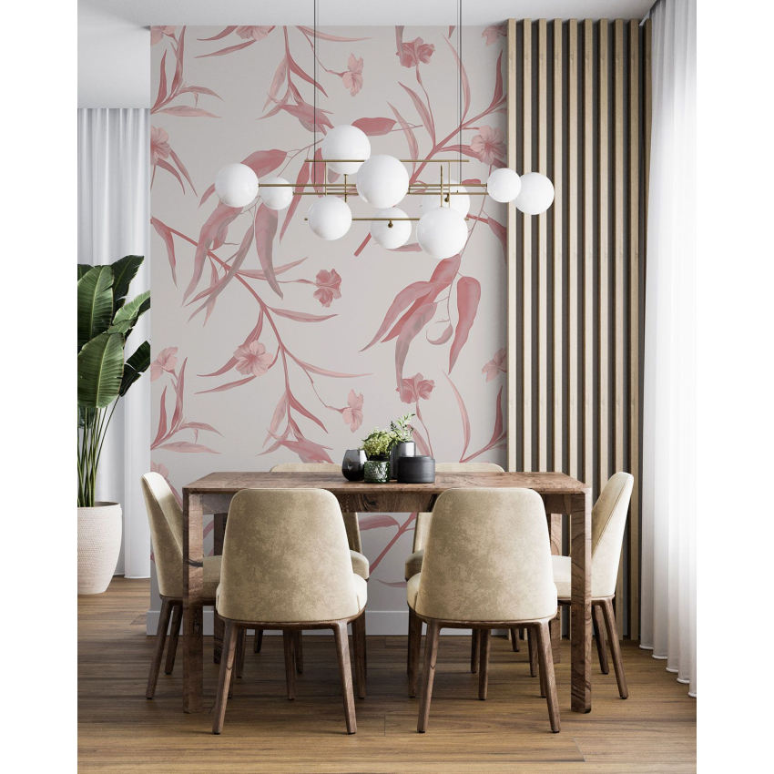 Papier peint motif XL - Motif botanique