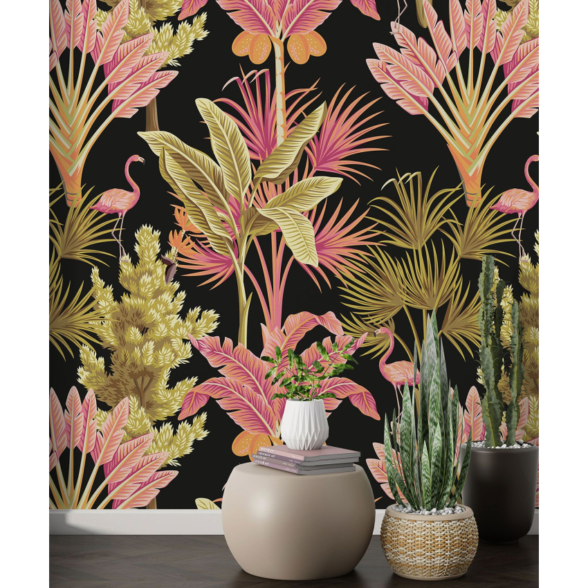 Papier peint motif XL - Motif botanique