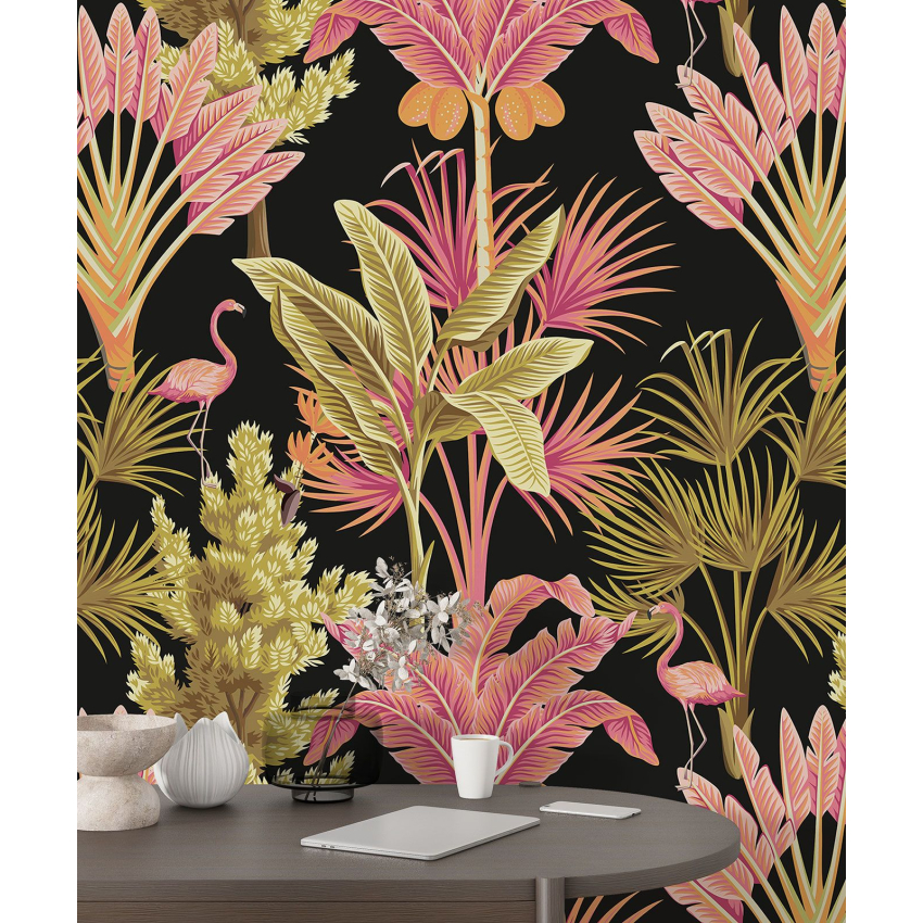 Papier peint motif XL - Motif botanique