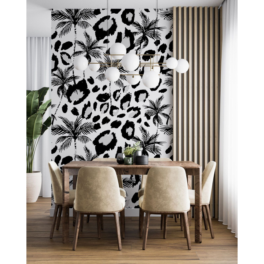 Papier peint motif XL - Motif botanique