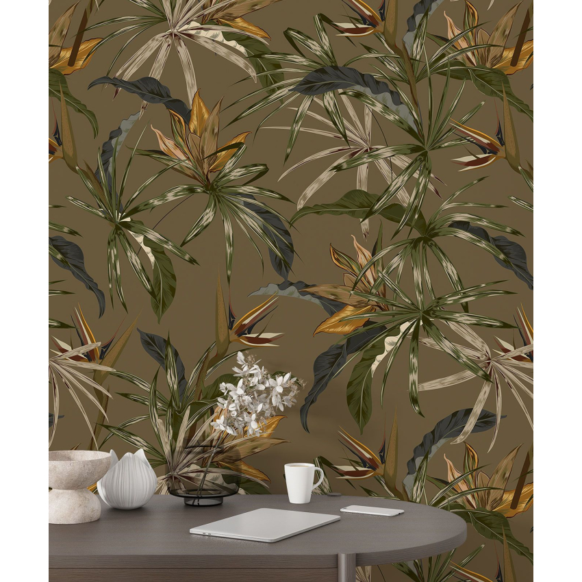 Papier peint motif XL - Motif botanique