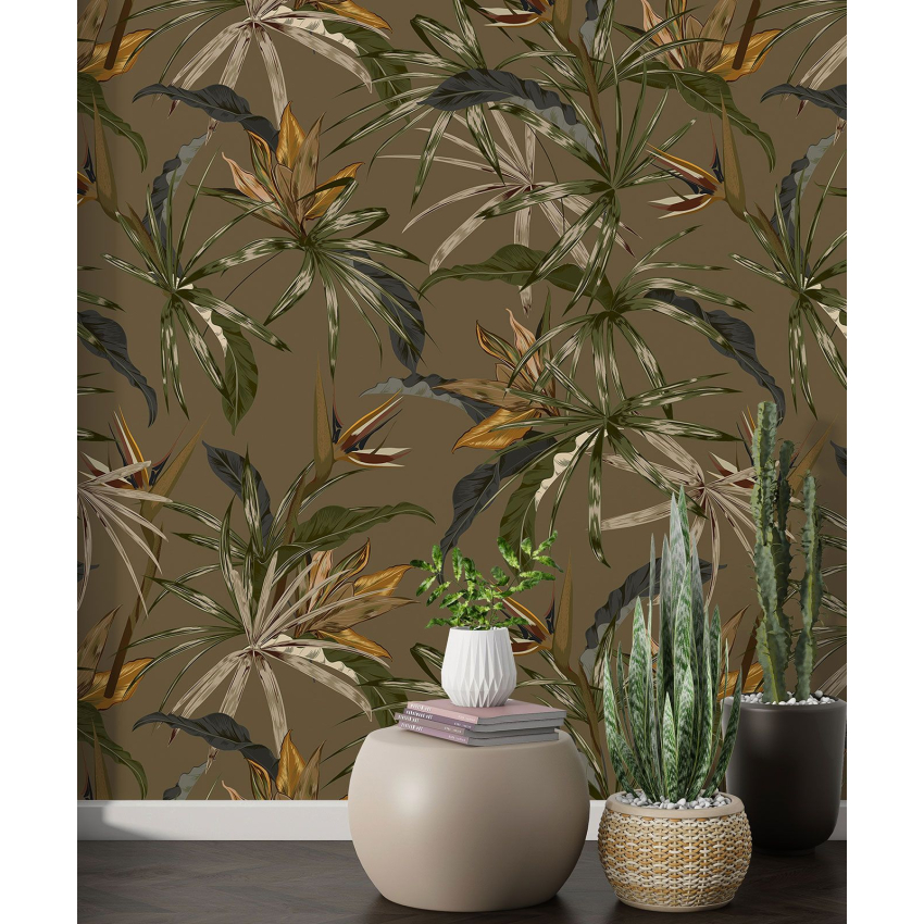 Papier peint motif XL - Motif botanique