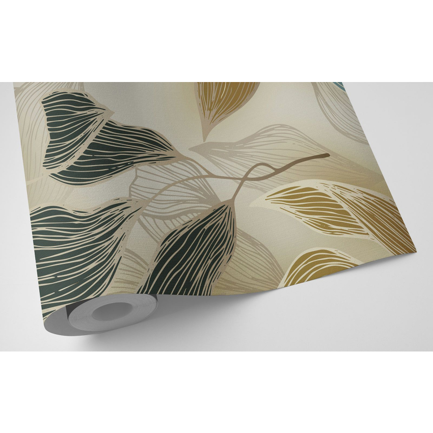 Papier peint motif XL - Motif botanique