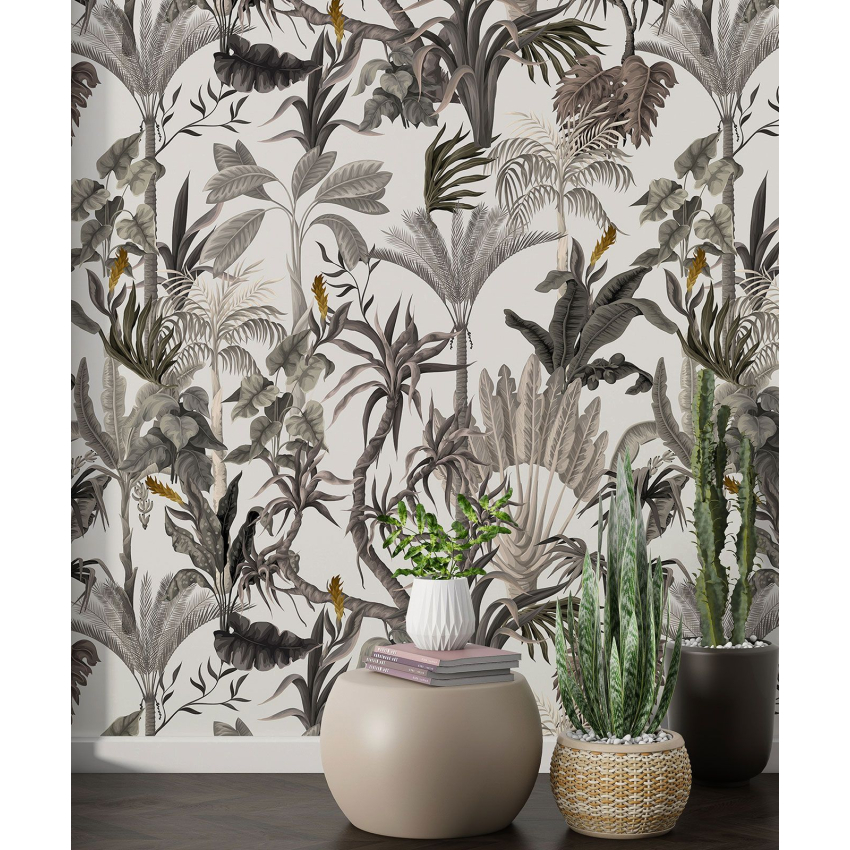 Papier peint motif XL - Motif botanique