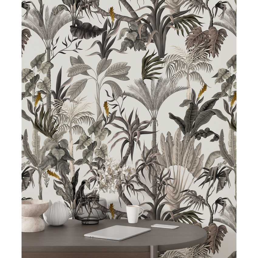 Papier peint motif XL - Motif botanique