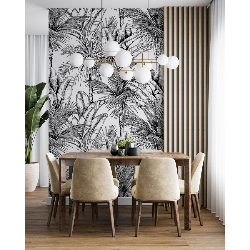 Papier peint motif XL - Motif botanique - 409