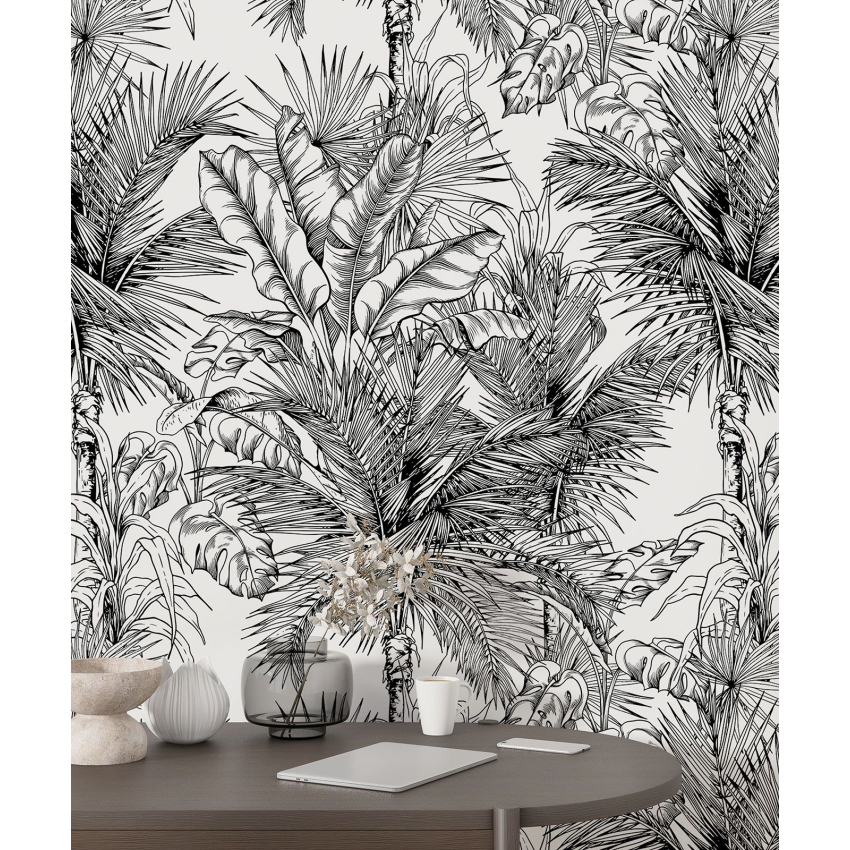 Papier peint motif XL - Motif botanique - 410