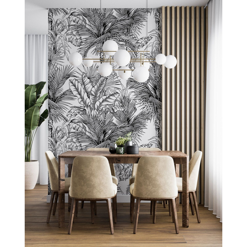 Papier peint motif XL - Motif botanique - 410
