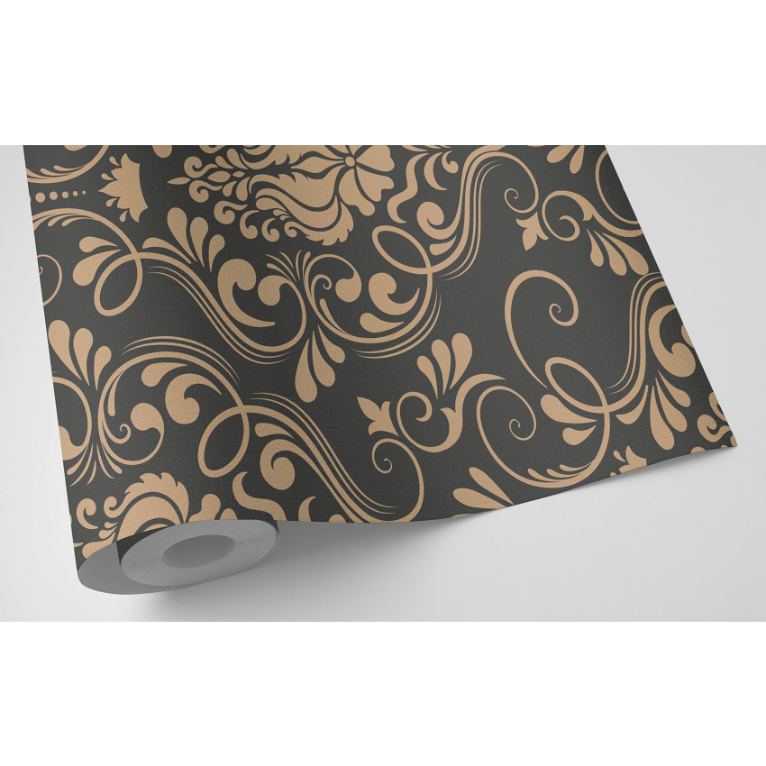 Papier peint motif XL - Motif damassé