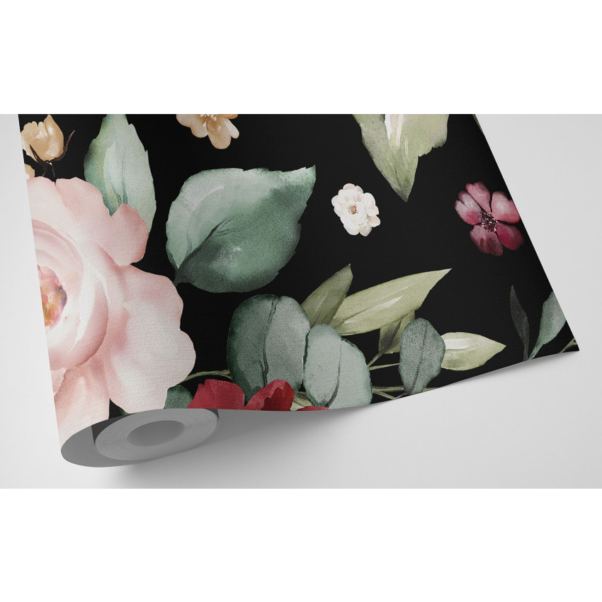 Papier peint motif XL - Motif floral