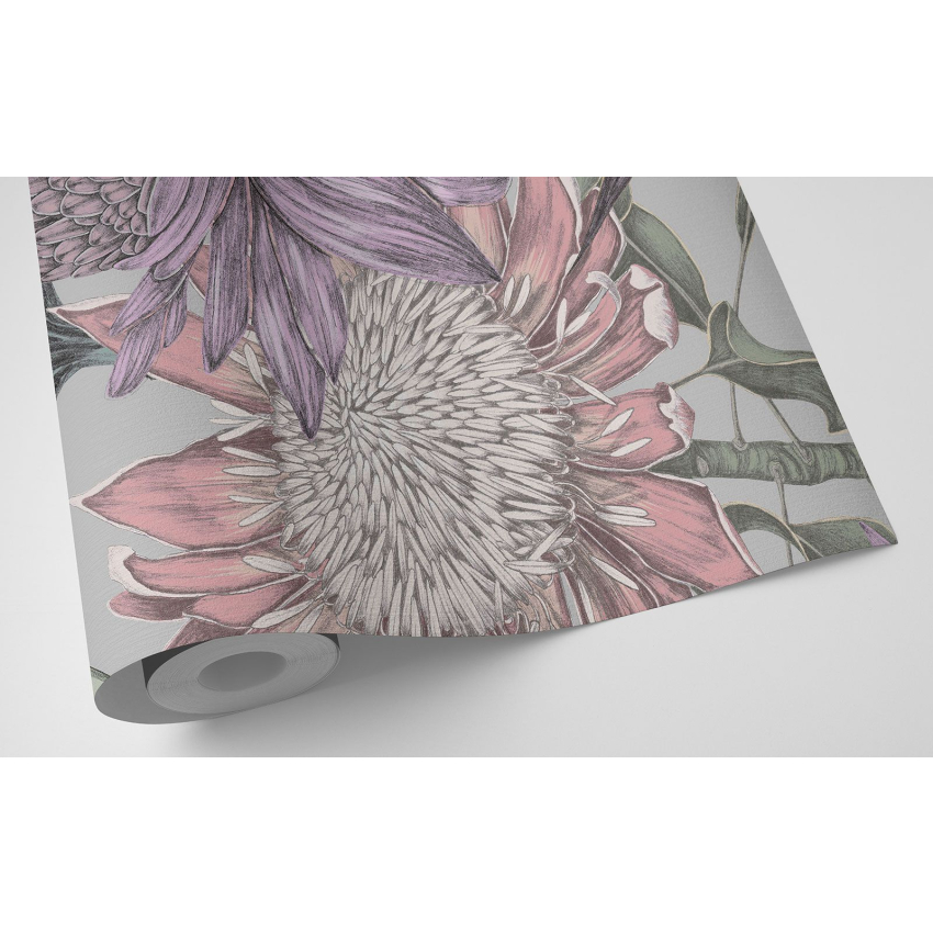 Papier peint motif XL - Motif floral