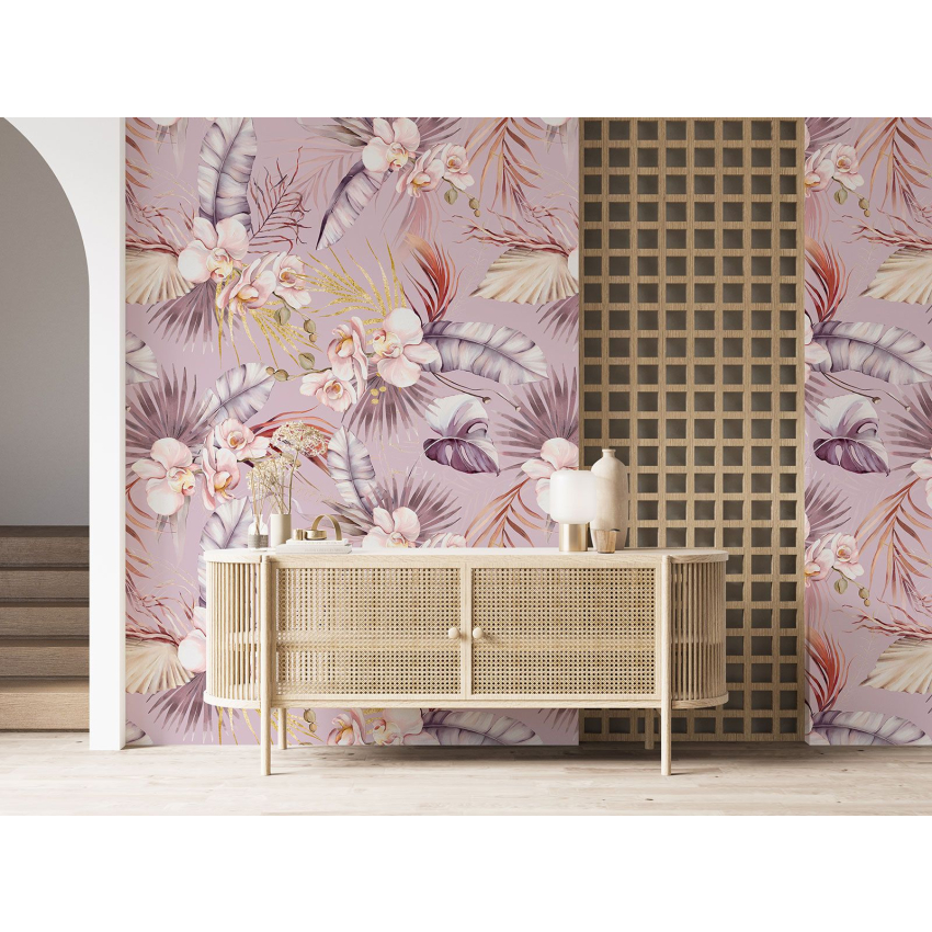 Papier peint motif XL - Motif floral