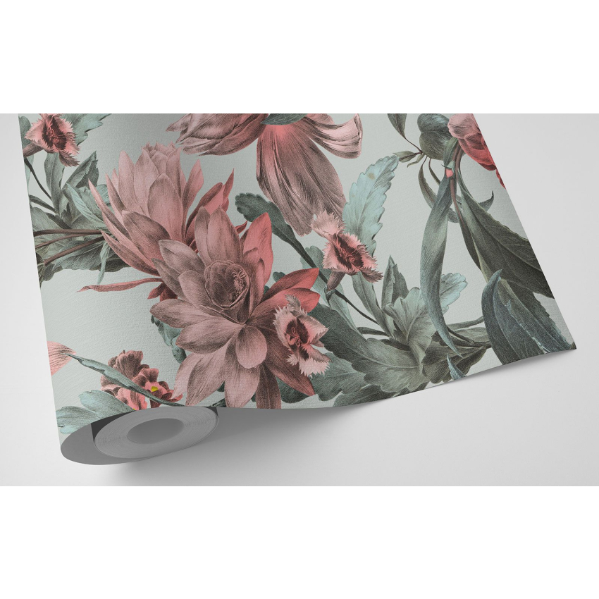 Papier peint motif XL - Motif floral