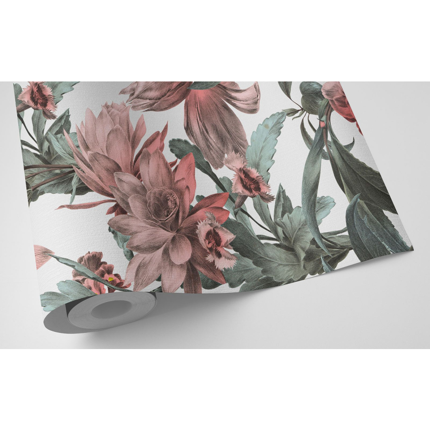 Papier peint motif XL - Motif floral
