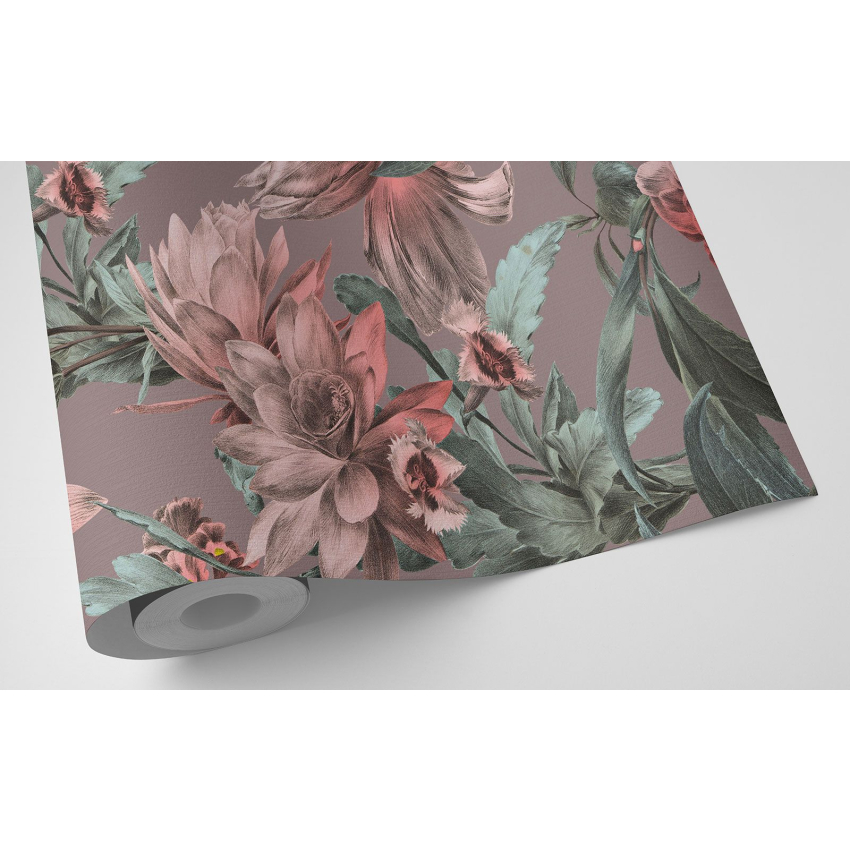 Papier peint motif XL - Motif floral