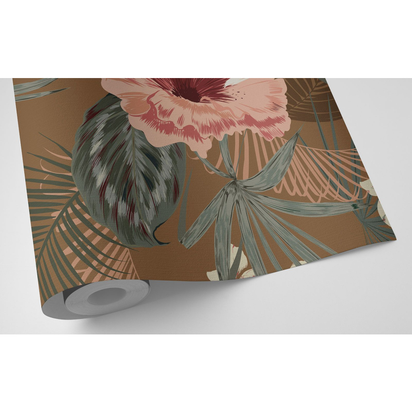 Papier peint motif XL - Motif floral