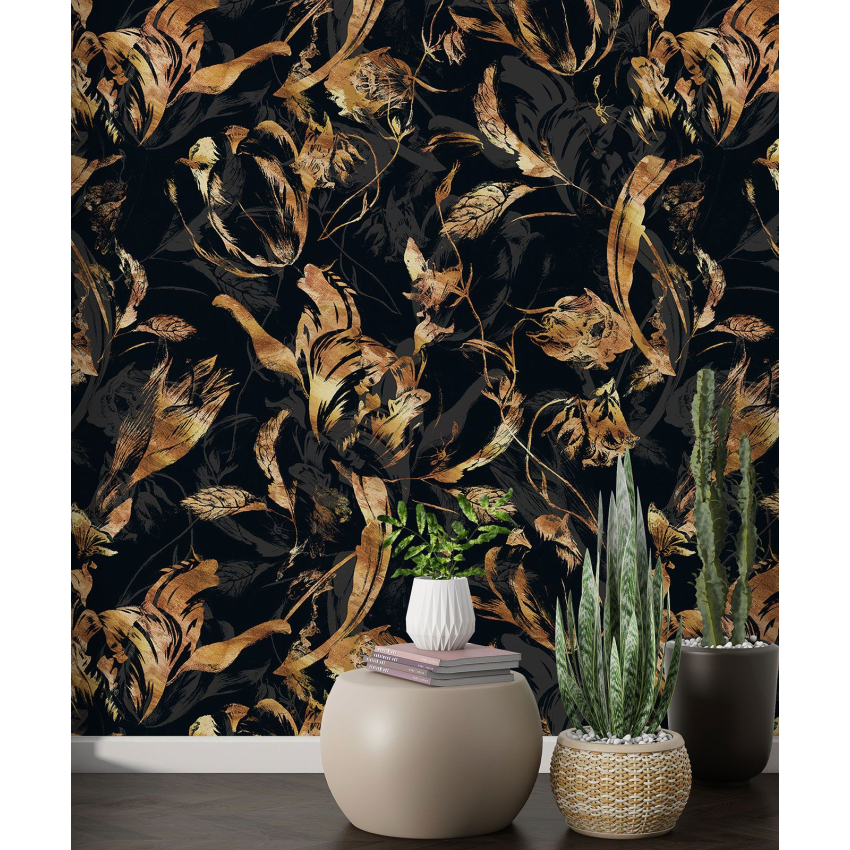 Papier peint motif XL - Motif floral