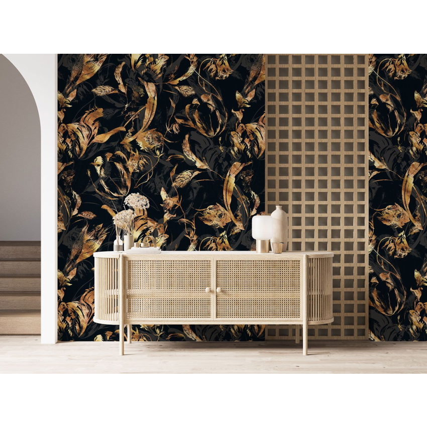 Papier peint motif XL - Motif floral
