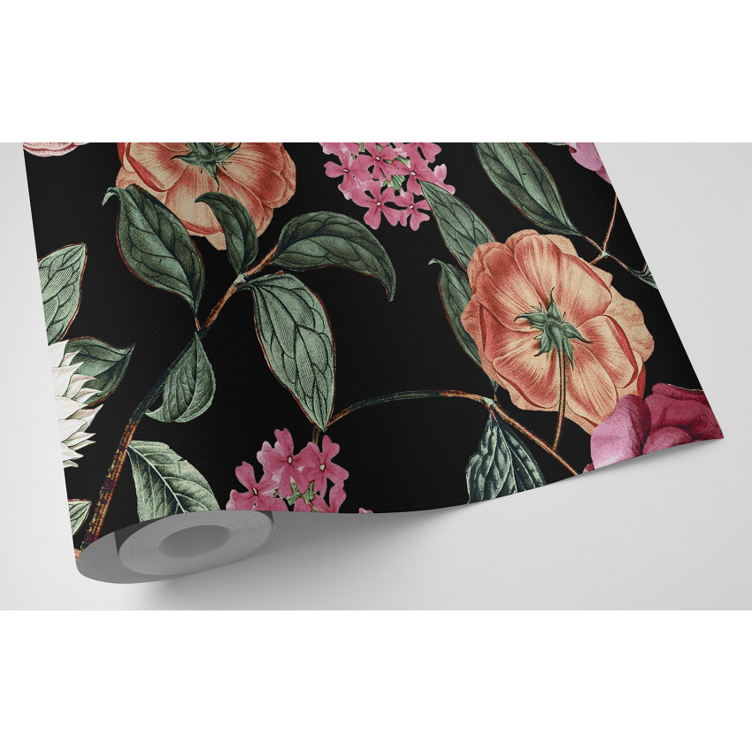 Papier peint motif XL - Motif floral
