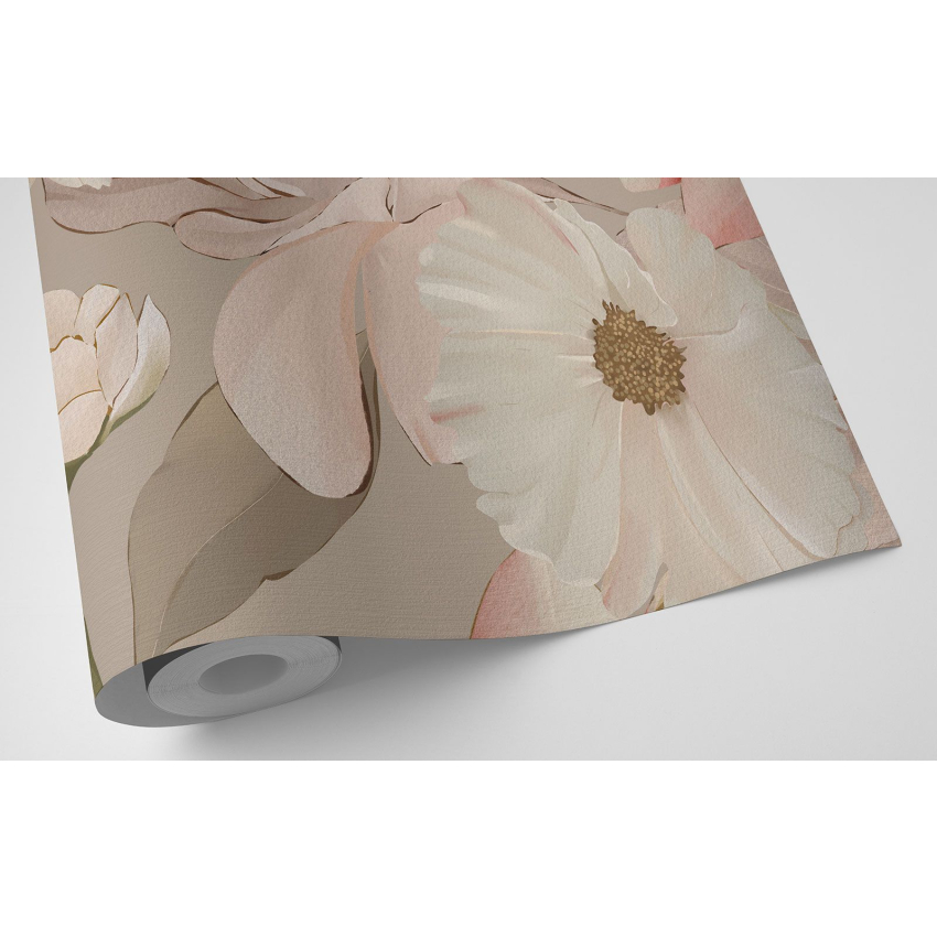 Papier peint motif XL - Motif floral