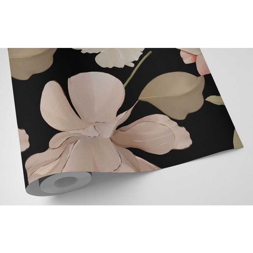 Papier peint motif XL - Motif floral