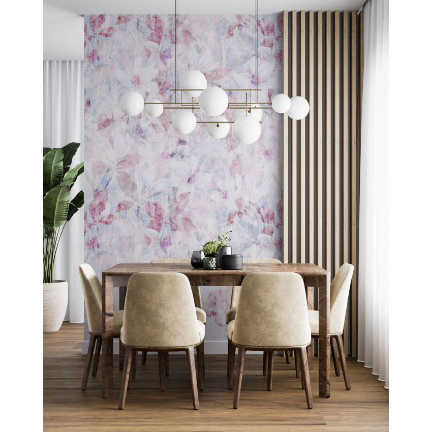 Papier peint motif XL - Motif floral
