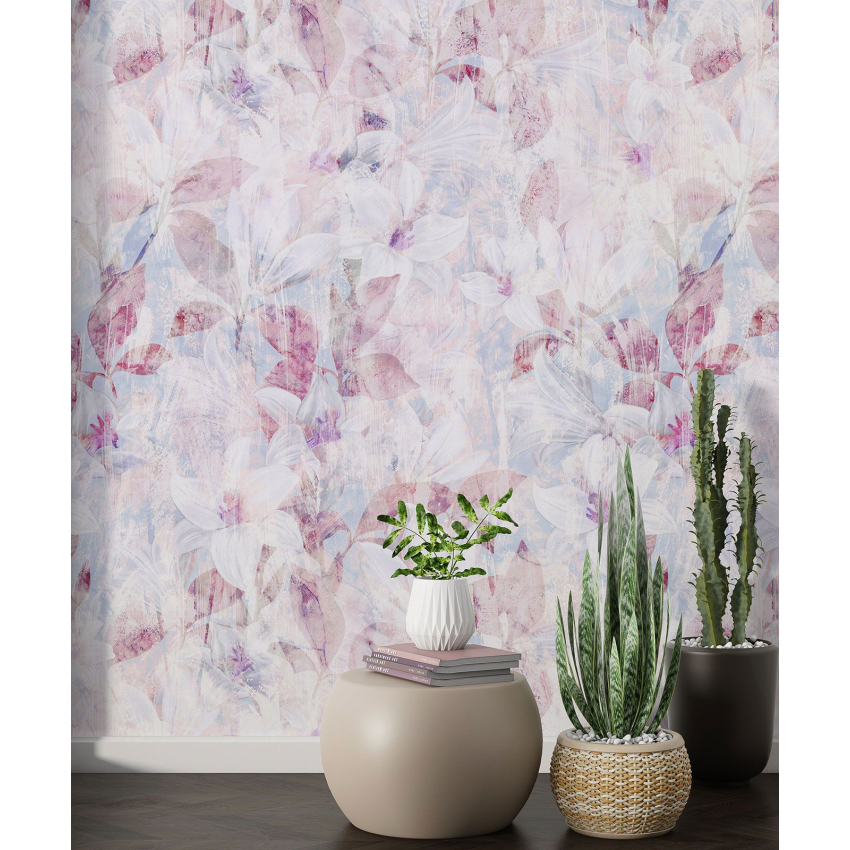 Papier peint motif XL - Motif floral