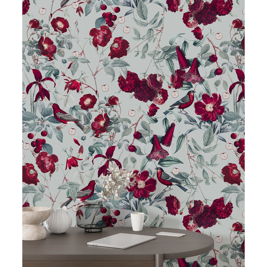 Papier peint motif XL - Motif floral