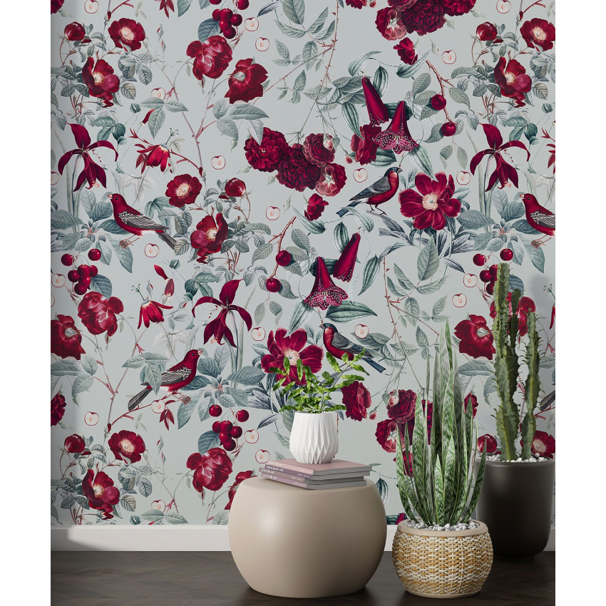 Papier peint motif XL - Motif floral