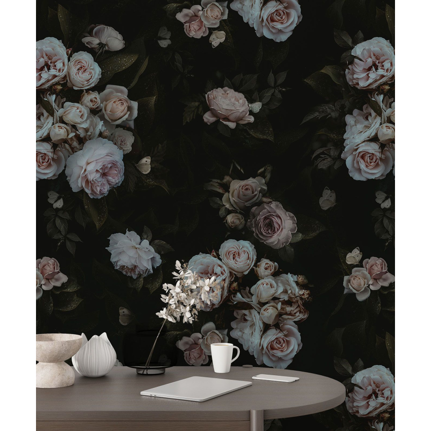 Papier peint motif XL - Motif floral