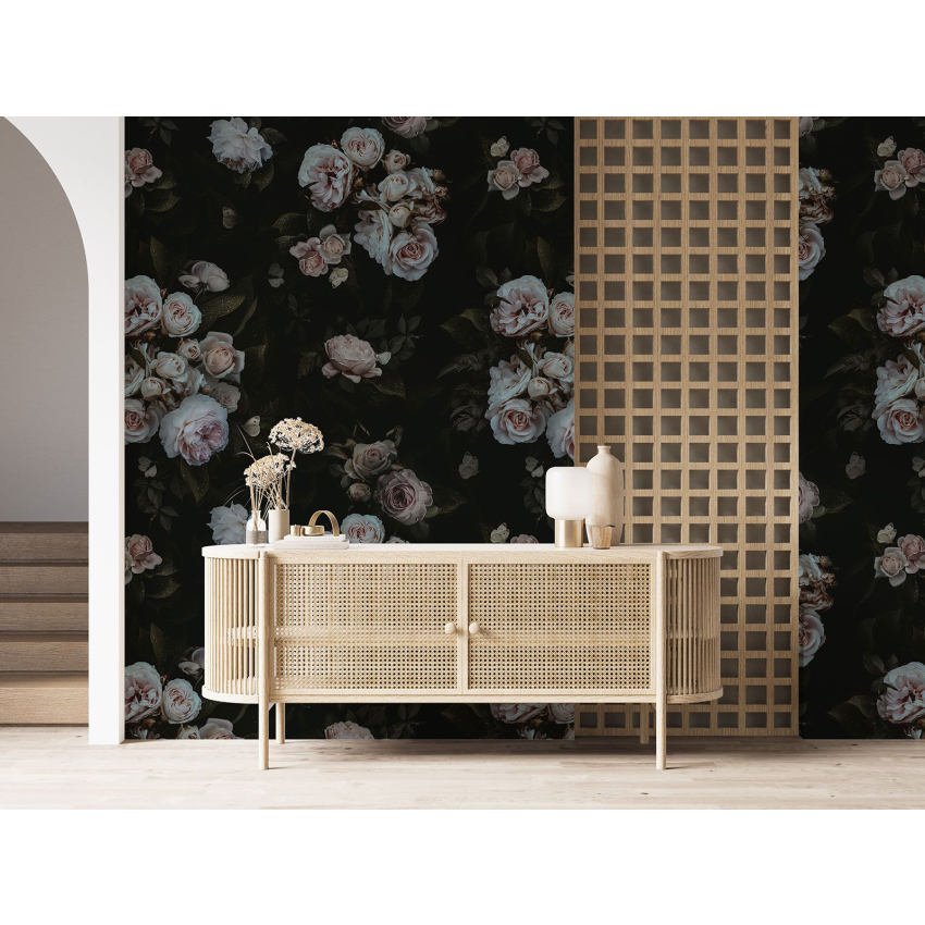 Papier peint motif XL - Motif floral