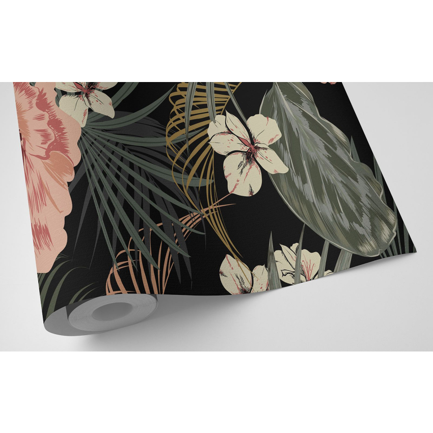 Papier peint motif XL - Motif floral