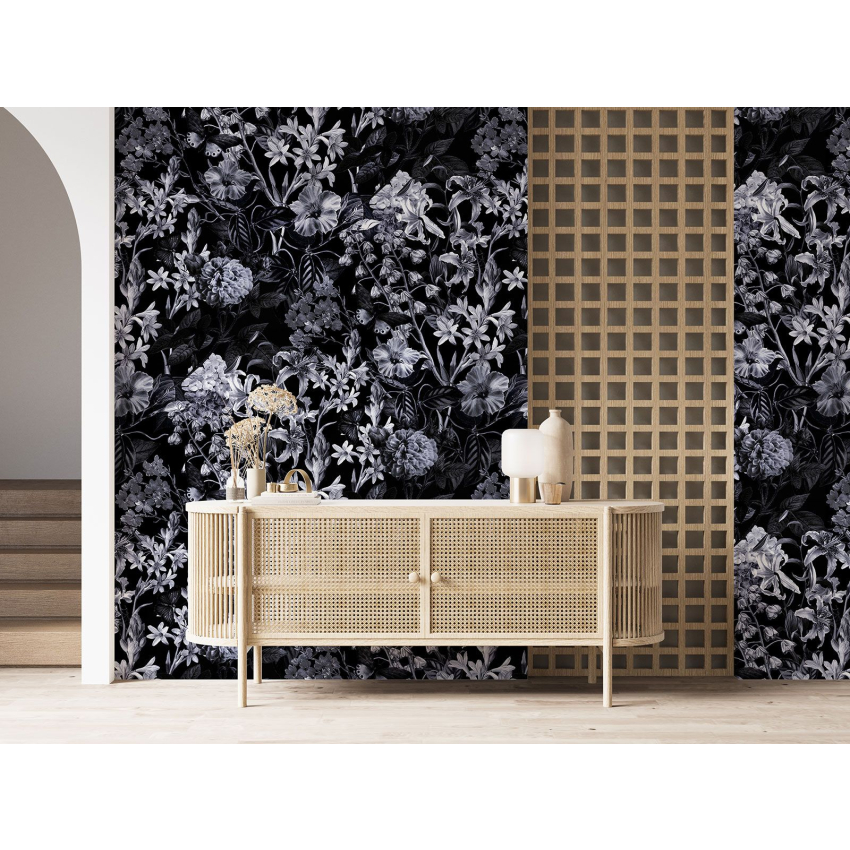 Papier peint motif XL - Motif floral