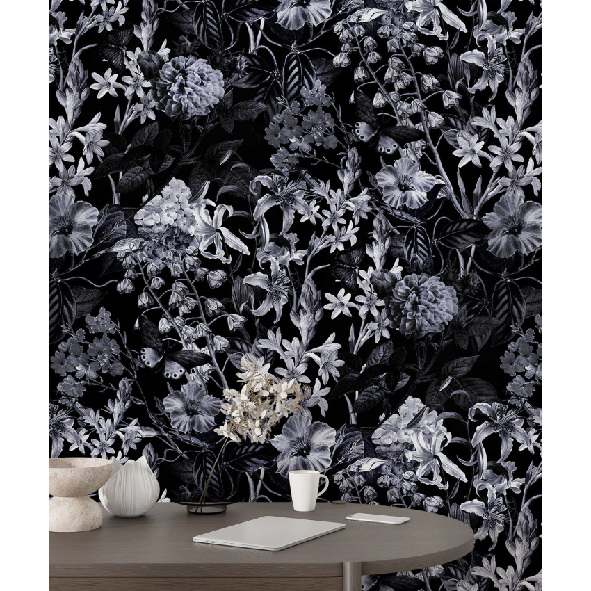 Papier peint motif XL - Motif floral