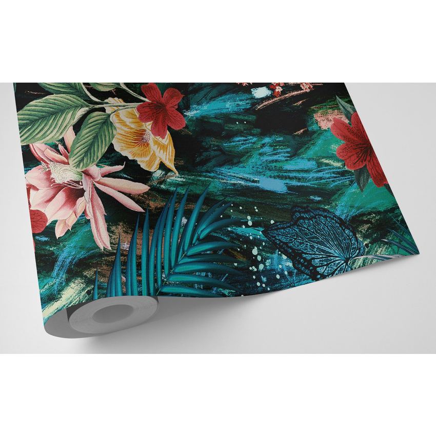 Papier peint motif XL - Motif floral