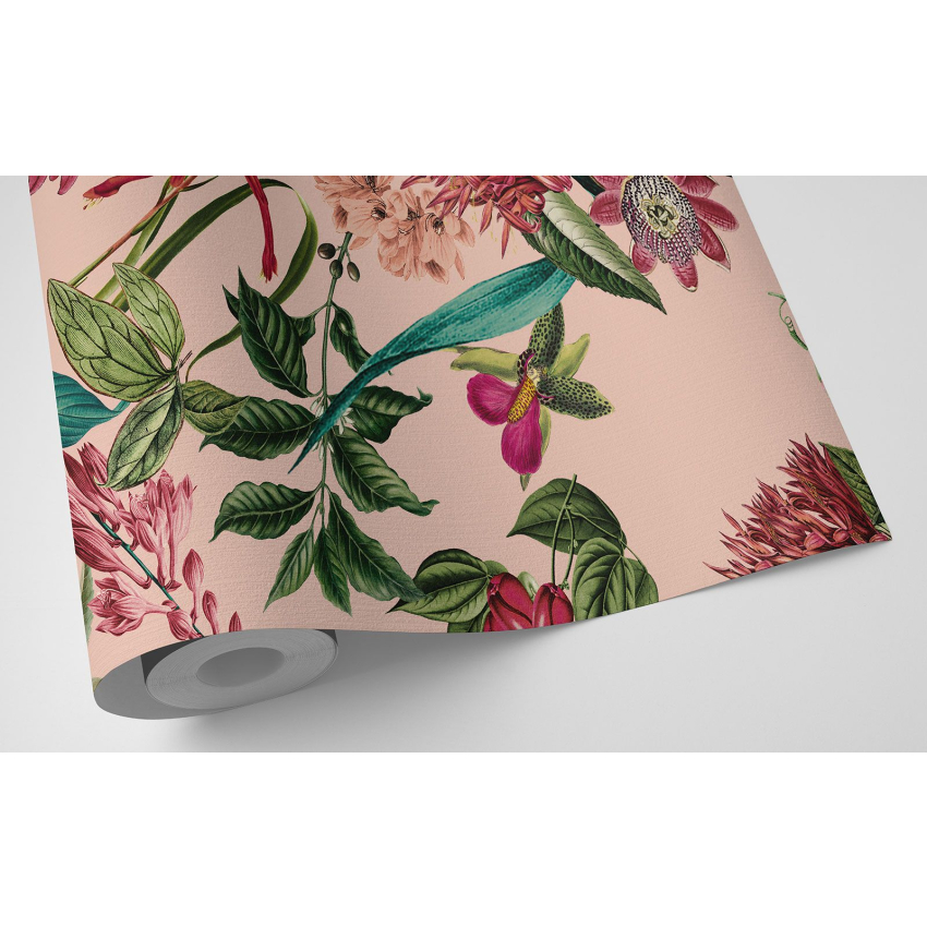 Papier peint motif XL - Motif floral