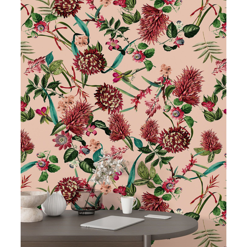 Papier peint motif XL - Motif floral